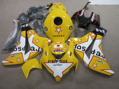 Honda CBR 1000 RR 08-11 Verkleidungen - Gelb Repsol HRC