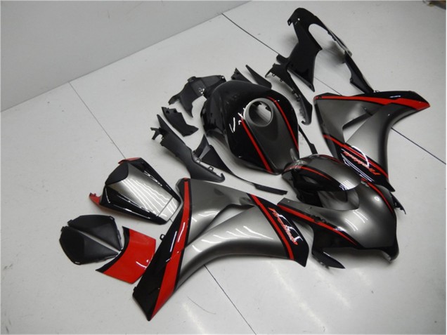Honda CBR 1000 RR 08-11 Verkleidungen - Graues Rot Schwarz
