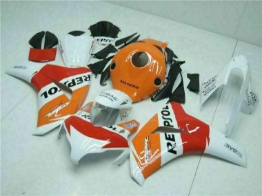 Honda CBR 1000 RR 08-11 Verkleidungen & Plastik - Orange Repsol