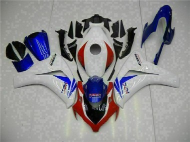 Honda CBR 1000 RR 08-11 Verkleidungen & Plastik - Weiß Blau