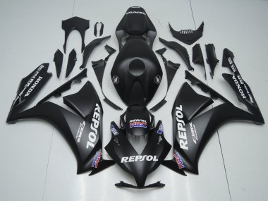Honda CBR 1000 RR 12-16 Verkleidung - Matt Schwarzer Repsol