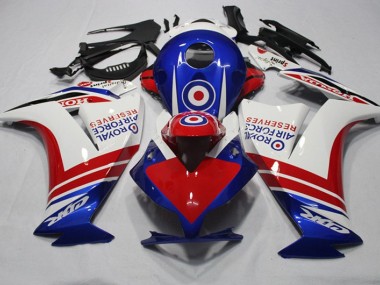 Honda CBR 1000 RR 12-16 Verkleidungen - Blau Rot Royal Air Force Reserves