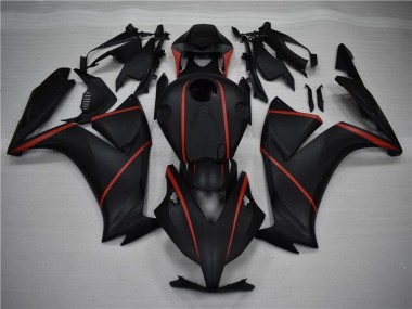 Honda CBR 1000 RR 12-16 Verkleidungen - Matt Schwarz Rot