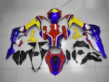 Honda CBR 1000 RR 17-23 Verkleidungen - Blau Gelb Rot