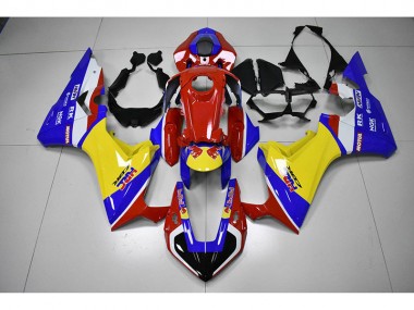 Honda CBR 1000 RR 17-23 Verkleidungen - Rot Gelb Blau HRC Rot Bull