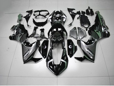 Honda CBR 1000 RR 17-23 Verkleidungen - Schwarz Silber HRC