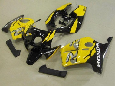 Honda CBR 250 RR MC19 1988-1989 Verkleidungen - Gelb Schwarz