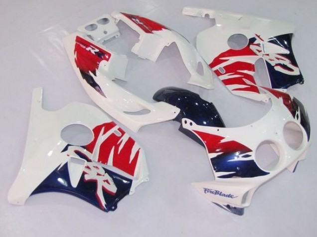 Honda CBR 250 RR MC19 1988-1989 Verkleidungen - Rot und Blau