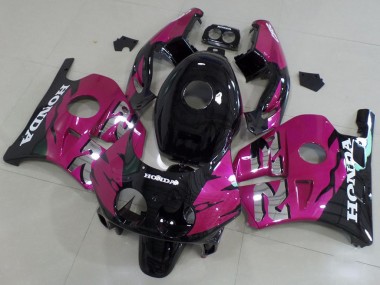 Honda CBR 250 RR MC22 91-98 Verkleidungen - Rosa Schwarz