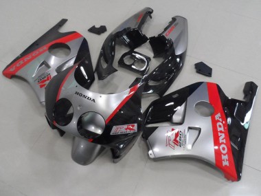 Honda CBR 250 RR MC22 91-98 Verkleidungen - Silber Schwarz Rot