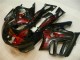 Honda CBR 600 F3 95-98 Verkleidung - Schwarz rote Flamme