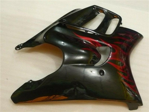 Honda CBR 600 F3 95-98 Verkleidung - Schwarz rote Flamme