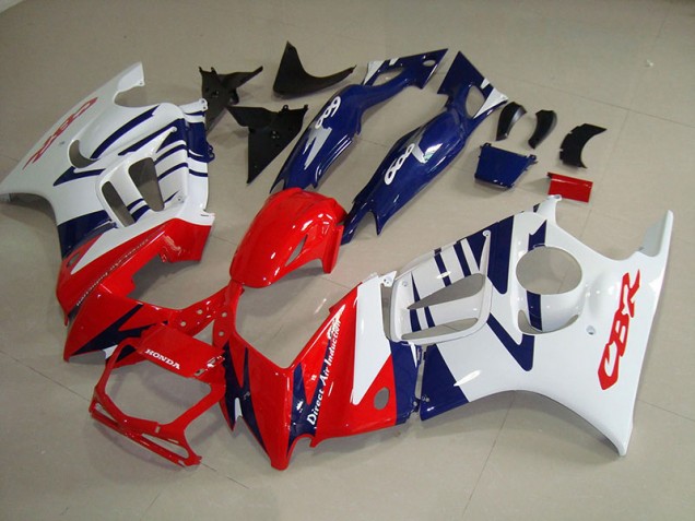 Honda CBR 600 F3 95-98 Verkleidungen - Weiß Rot Blau