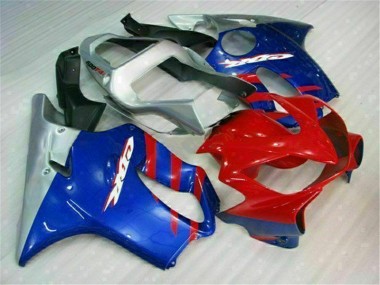 Honda CBR 600 F4i 01-03 Verkleidungen - Blau Rot