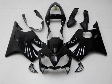 Honda CBR 600 F4i 01-03 Verkleidungen - Glänzend Schwarz