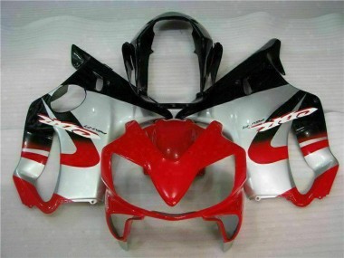 Honda CBR 600 F4i 04-07 Verkleidung - Rot Silber