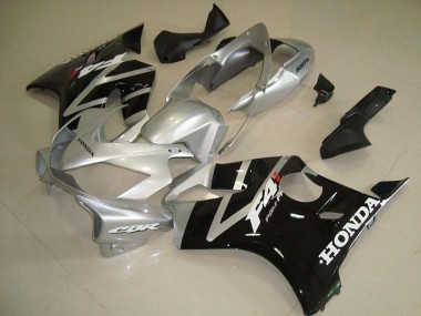 Honda CBR 600 F4i 04-07 Verkleidung - Schwarz Silber