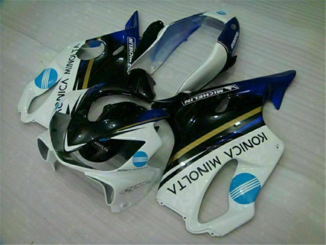 Honda CBR 600 F4i 04-07 Verkleidung - Weiß Schwarz Honda CBR 600 F4i 04-07 Verkleidung - Weiß Schwarz