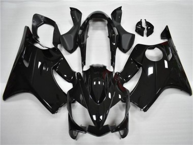 Honda CBR 600 F4i 04-07 Verkleidungen - Glänzend Schwarz