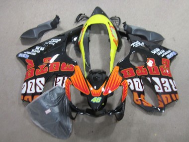 Honda CBR 600 F4i 04-07 Verkleidungen - Schwarz Rot 46