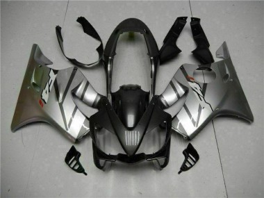 Honda CBR 600 F4i 04-07 Verkleidungen - Silber Schwarz