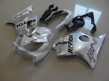 Honda CBR 600 F4i 04-07 Verkleidungen - Weiß Repsol
