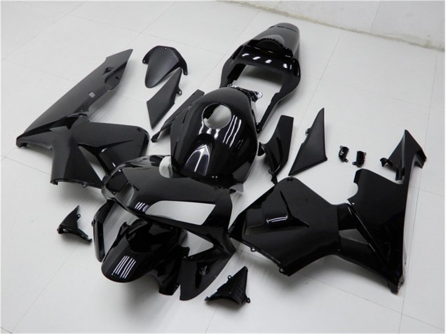 Honda CBR 600 RR 03-04 Verkleidung - Glänzend Schwarz Honda CBR 600 RR 03-04 Verkleidung - Glänzend Schwarz