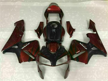 Honda CBR 600 RR 03-04 Verkleidung - Schwarz Rot