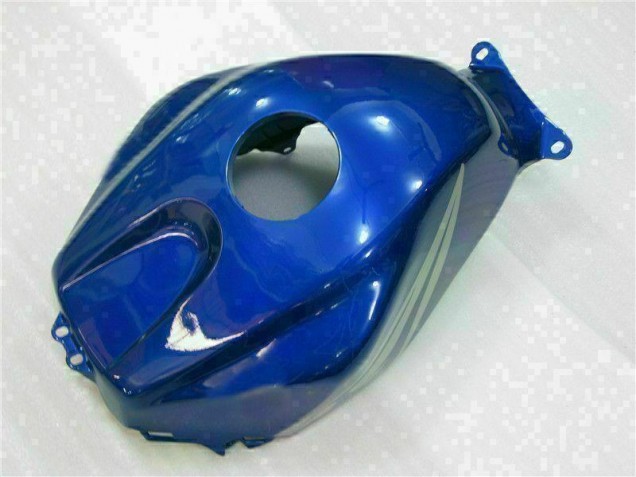 Honda CBR 600 RR 03-04 Verkleidungen - Blau mit silberner Flamme
