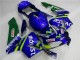 Honda CBR 600 RR 03-04 Verkleidungen - BlauGrün Movistar Castrol