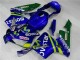 Honda CBR 600 RR 03-04 Verkleidungen - BlauGrün Movistar Castrol