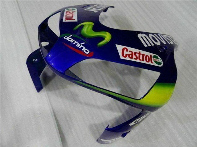 Honda CBR 600 RR 03-04 Verkleidungen - BlauGrün Movistar Castrol