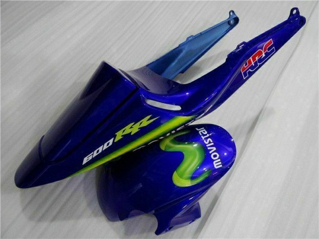 Honda CBR 600 RR 03-04 Verkleidungen - BlauGrün Movistar Castrol