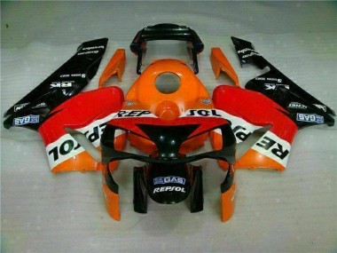 Honda CBR 600 RR 03-04 Verkleidungen - Orange Repsol