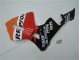 Honda CBR 600 RR 03-04 Verkleidungen - Orange Rot Schwarz Repsol