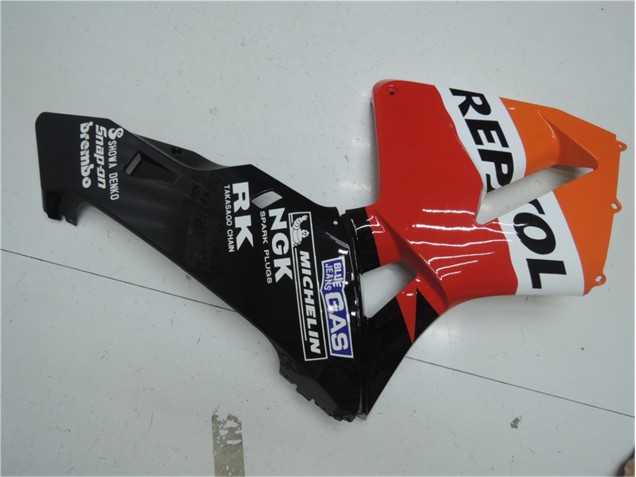 Honda CBR 600 RR 03-04 Verkleidungen - Orange Rot Schwarz Repsol