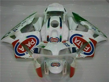 Honda CBR 600 RR 03-04 Verkleidungen & Plastik - Weiß