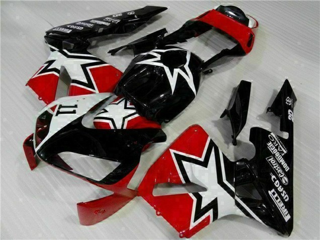 Honda CBR 600 RR 03-04 Verkleidungen - Schwarz Weiß 11 Honda CBR 600 RR 03-04 Verkleidungen - Schwarz Weiß 11