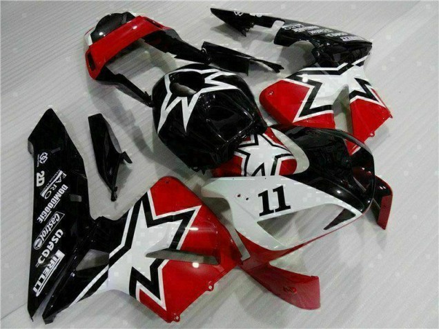 Honda CBR 600 RR 03-04 Verkleidungen - Schwarz Weiß 11 Honda CBR 600 RR 03-04 Verkleidungen - Schwarz Weiß 11