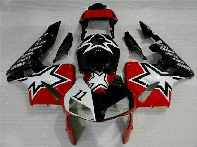 Honda CBR 600 RR 03-04 Verkleidungen - Schwarz Weiß 11 Honda CBR 600 RR 03-04 Verkleidungen - Schwarz Weiß 11