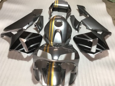 Honda CBR 600 RR 03-04 Verkleidungen - Silber Gold Schwarz