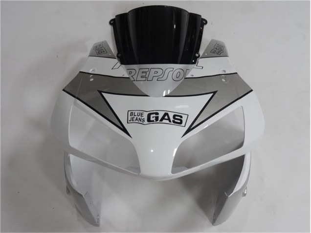 Honda CBR 600 RR 03-04 Verkleidungen - Silver Weiß Schwarz Repsol Honda CBR 600 RR 03-04 Verkleidungen - Silver Weiß Schwarz Repsol