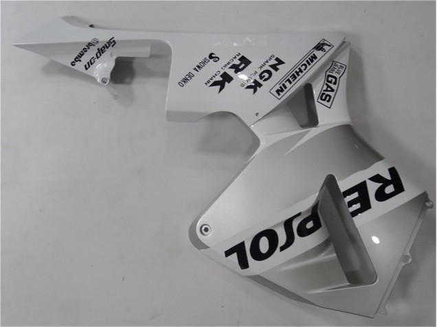 Honda CBR 600 RR 03-04 Verkleidungen - Silver Weiß Schwarz Repsol Honda CBR 600 RR 03-04 Verkleidungen - Silver Weiß Schwarz Repsol