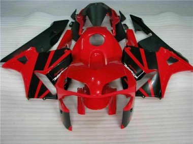 Honda CBR 600 RR 03-04 Vollverkleidung - Rot Schwarz