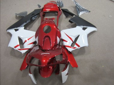 Honda CBR 600 RR 03-04 Vollverkleidung - Rot Weiß