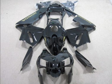 Honda CBR 600 RR 03-04 Vollverkleidung - Schwarz und Gold Aufkleber