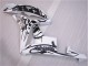 Honda CBR 600 RR 07-08 Verkleidung - Schwarz Weiß Honda CBR 600 RR 07-08 Verkleidung - Schwarz Weiß
