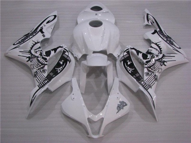 Honda CBR 600 RR 07-08 Verkleidung - Schwarz Weiß Honda CBR 600 RR 07-08 Verkleidung - Schwarz Weiß