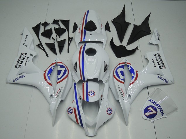 Honda CBR 600 RR 07-08 Verkleidung - Weiß Honda CBR 600 RR 07-08 Verkleidung - Weiß
