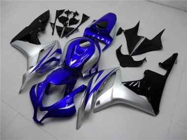 Honda CBR 600 RR 07-08 Verkleidungen - Blau Silber Schwarz